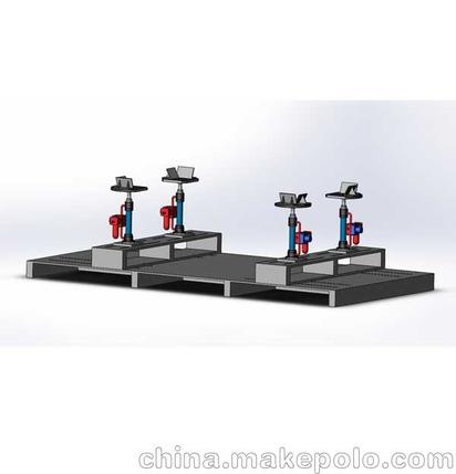 四立柱道路模擬試驗(yàn)臺(tái)(圖1)